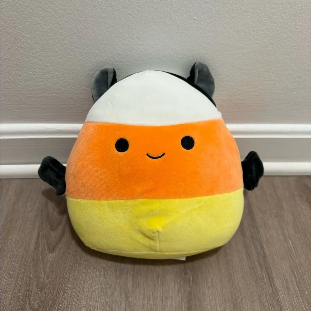 Squishmallow Candy Corn Bat Stuffed Plush, Medium Size